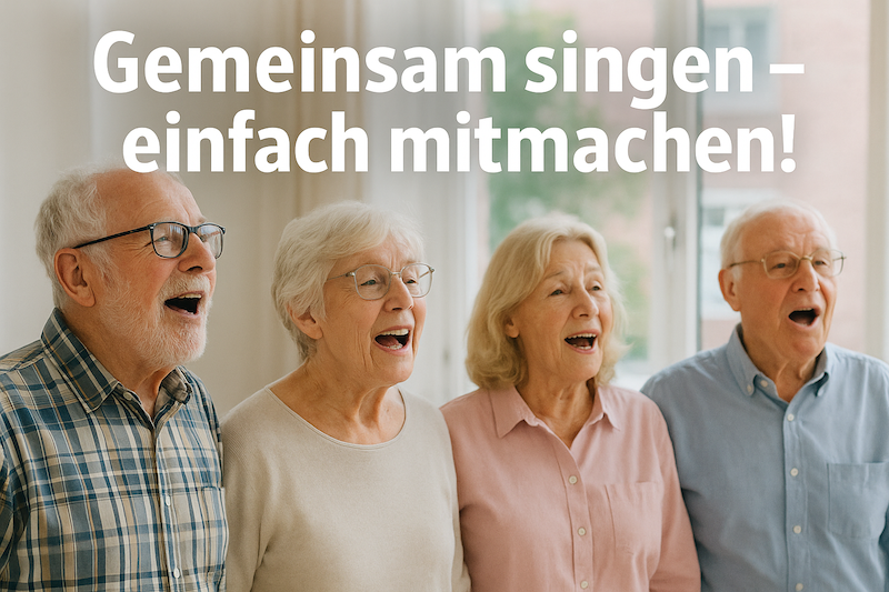 Gemeinsam singen – einfach mitmachen!